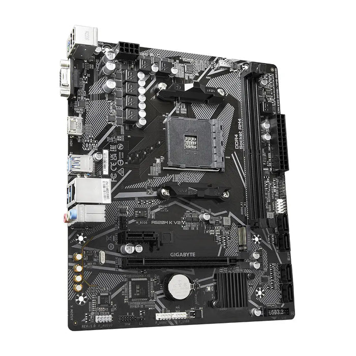 Дънна платка GIGABYTE A520M K V2 Socket AM4