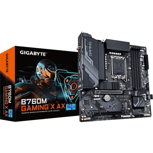 Дънна платка Gigabyte B760M GAMING X AX DDR5 LGA 1700 micro
