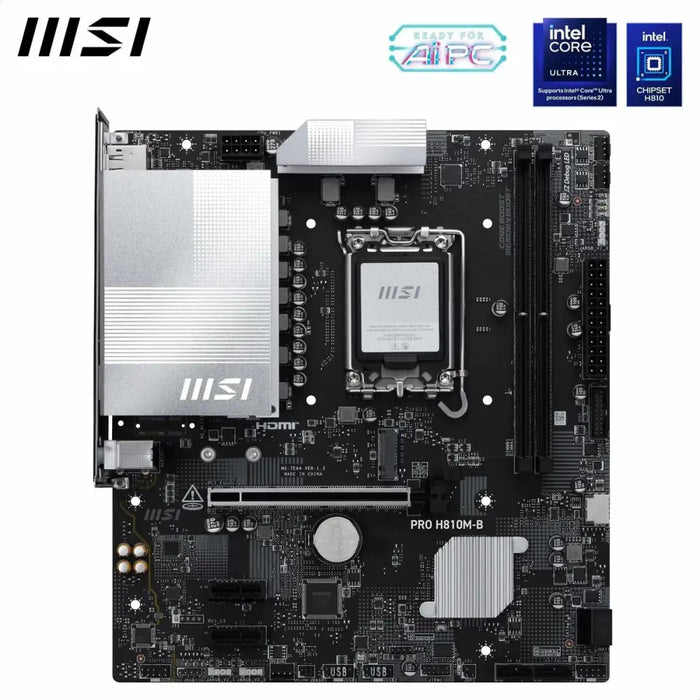 Дънна платка MSI PRO H810M-B LGA 1851