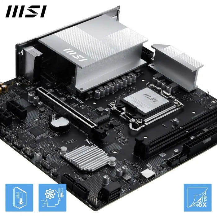 Дънна платка MSI PRO H810M-B LGA 1851