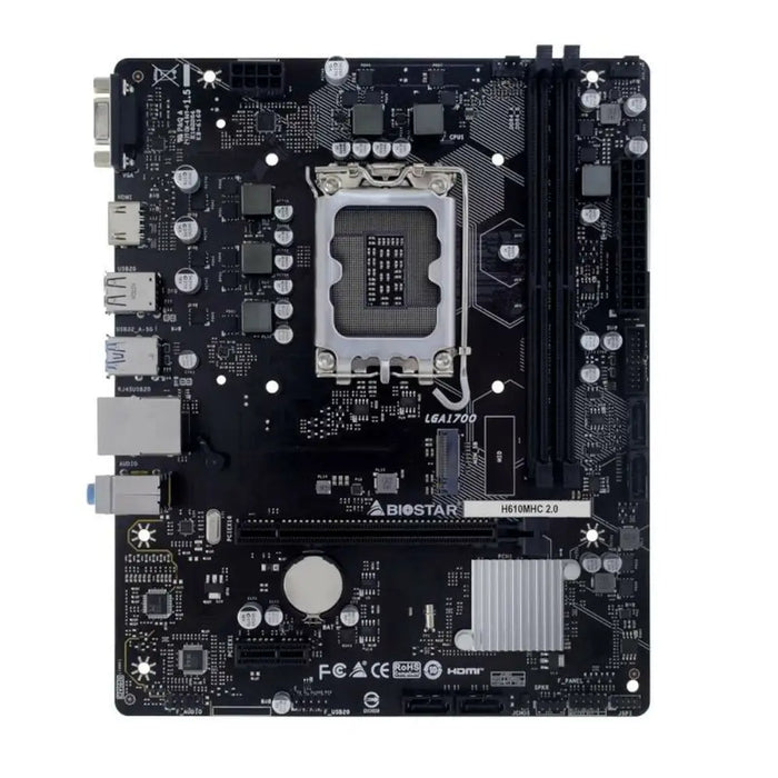 Дънна платка Biostar H610MHC 2.0 H610 LGA 1700