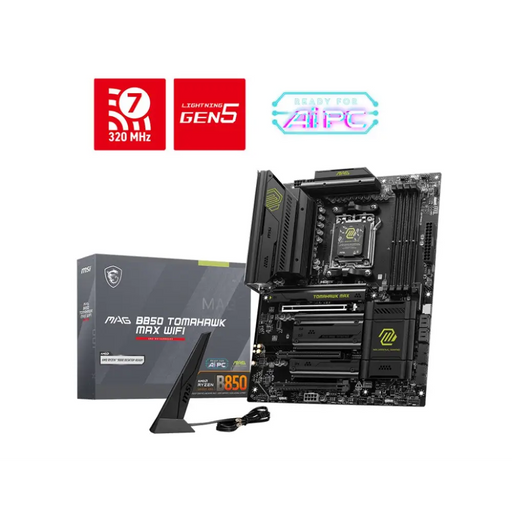 Дънна платка MSI MAG B850 TOMAHAWK MAX WIFI Intel Wi-Fi 6