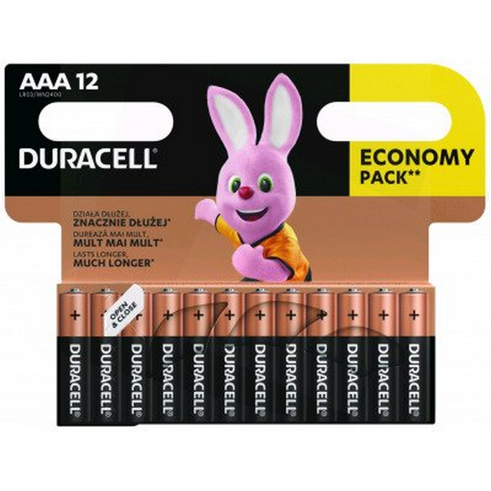Duracell Basic LR6 AA алкални батерии 12 броя