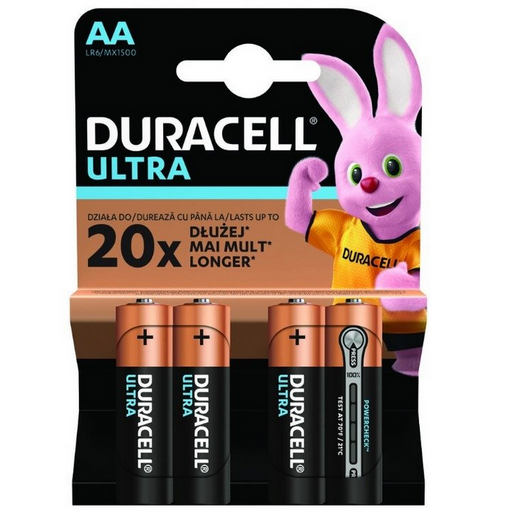 Duracell Ultra Power LR6 AA батерии 4 броя