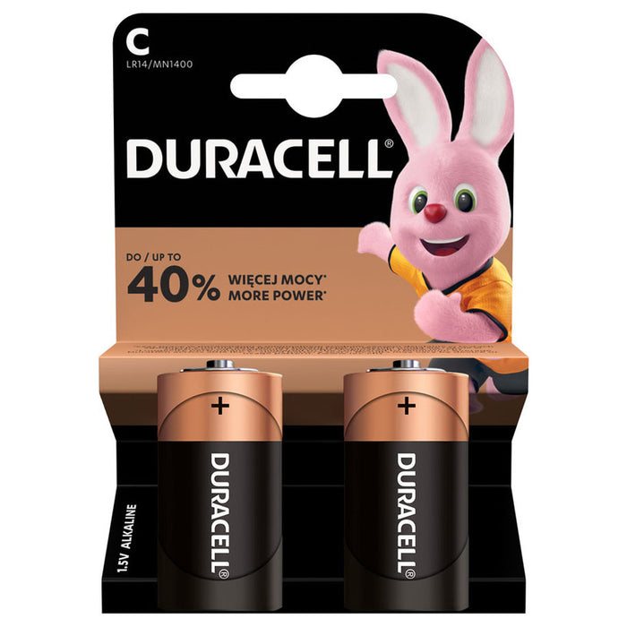 БАТЕРИИ DURACELL BASIC C