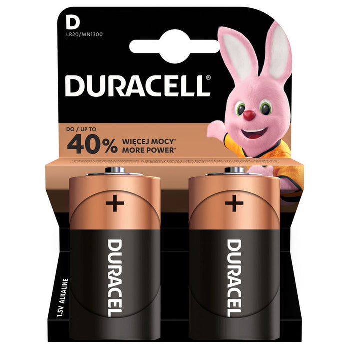 БАТЕРИИ DURACELL BASIC D
