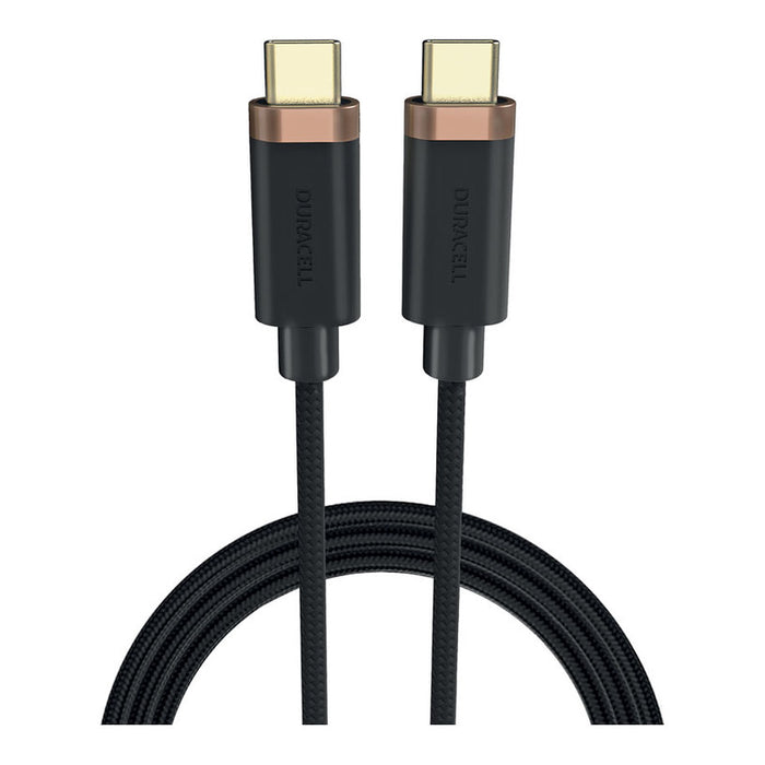 КАБЕЛ DURACELL USB-C - USB-C 1m USB7030A