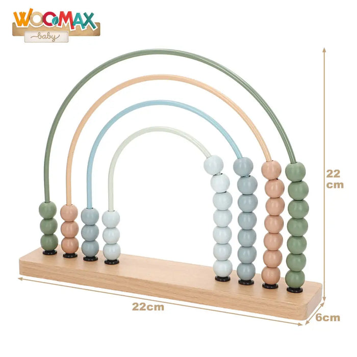 Дървена Игра Woomax 22 x 22 x 6 cm (2 броя)