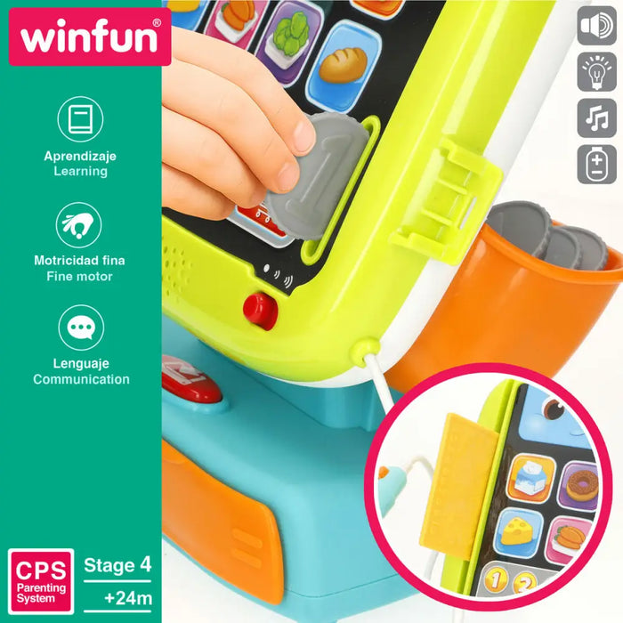 Дървена кутия с аксесоари Winfun 24 X 23 X 11 CM (2 броя)