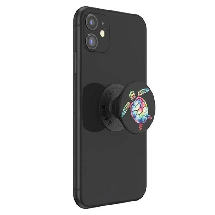 Държач и стойка за телефон Popsockets 2 Psychedelic Turtle