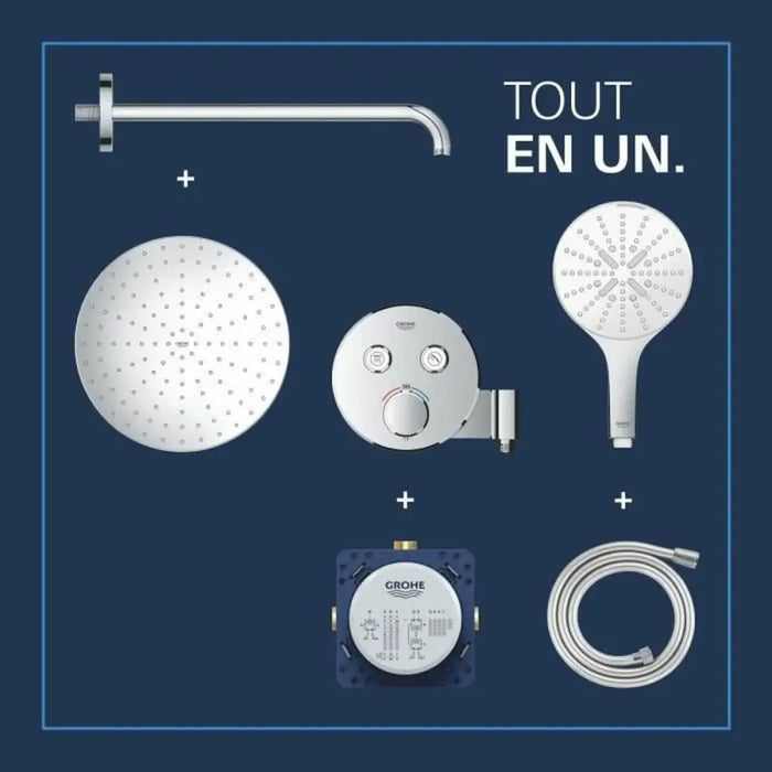 Душ Колона Grohe Сив 31 cm
