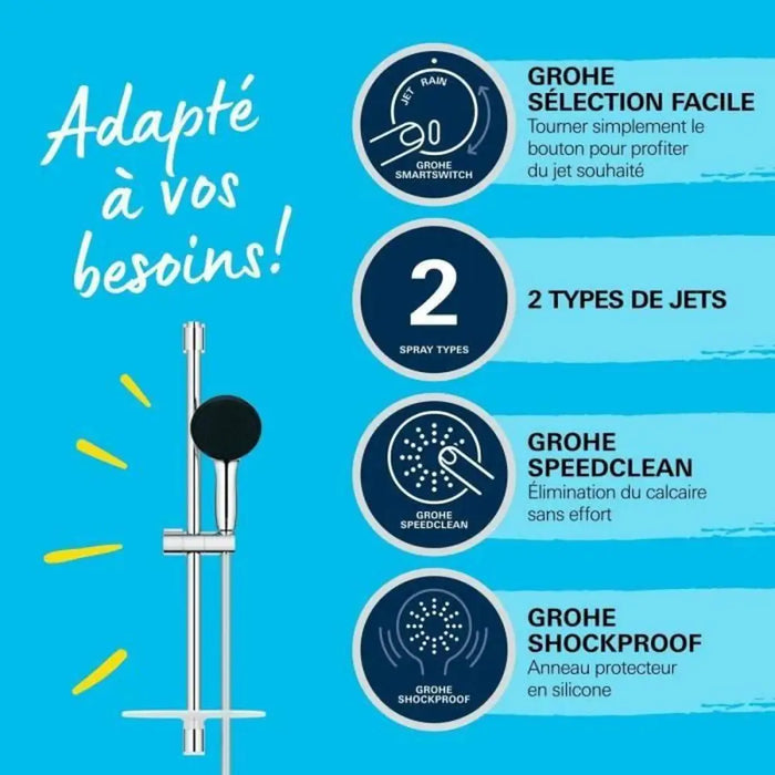 Душ Колона Grohe Vitalio Start 110 Пластмаса