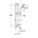 ДУШ КОМПЛЕКТ GROHE NTEMPCOSMOPOLITAN 100 I