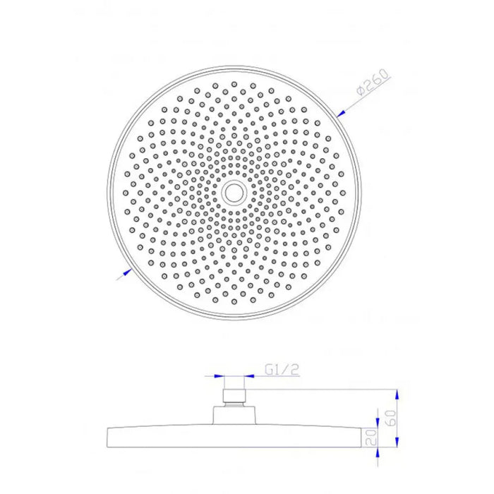 ДУШ ПИТА INTER CERAMIC 2139