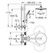 ДУШ СИСТЕМА ТЕРМОСТАТНА GROHE VITALIO JOY 260