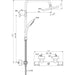 ДУШ СИСТЕМА ТЕРМОСТАТНА CERATHERM T25 IDEALSTANDARD A7545XG