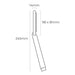 Душ Слушалка EDM 01334 ABS Хромирано 8,1 x 1,4 x 24,5 cm