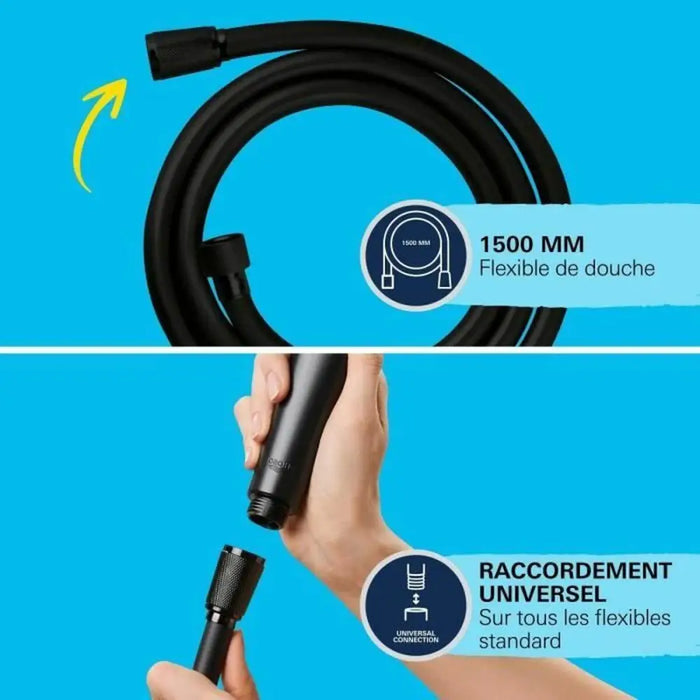 Душ Слушалка Grohe Черен