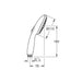 ДУШ СЛУШАЛКА GROHE VITALIO START 110 II