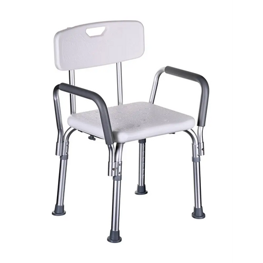 Душ стол с облегалка и подлакътници