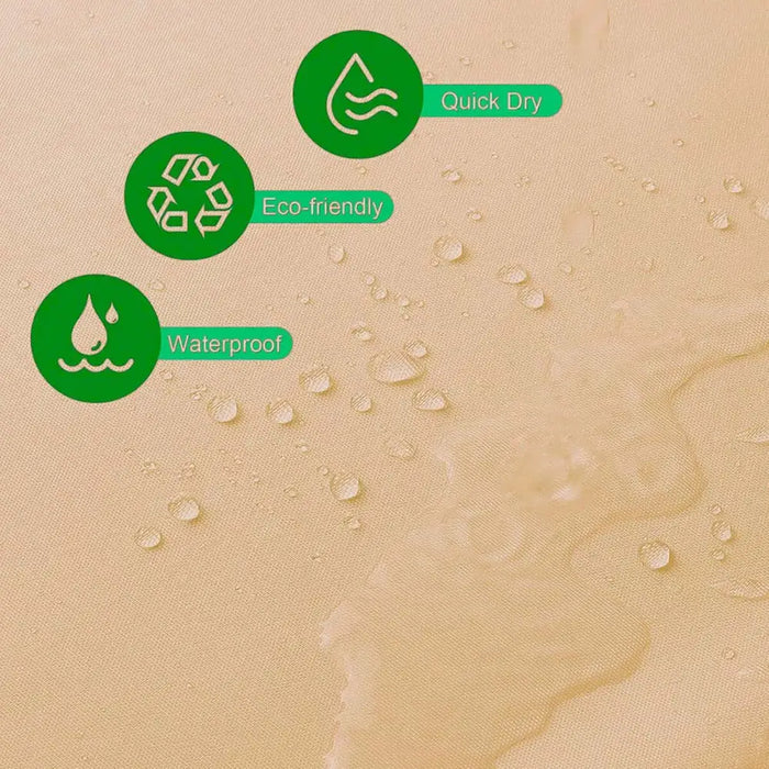 Душ завеса Exma Бежов PVC 180 x 180 cm