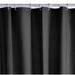 Душ завеса TODAY Черен PEVA 180 x 200 cm (12 броя)