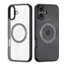 Dux Ducis Aimo Mag Case с MagSafe за iPhone 16 Plus - черен