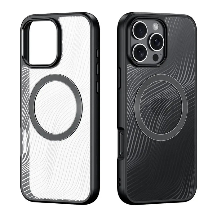 Dux Ducis Aimo Mag Case с MagSafe за iPhone 16 Pro - черен