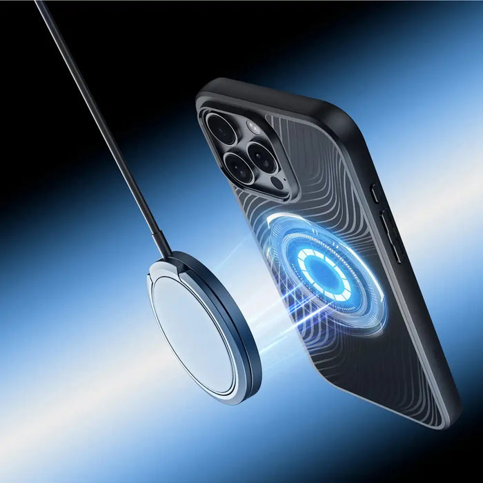 Dux Ducis Aimo Mag Case с MagSafe за iPhone 16 Pro - черен