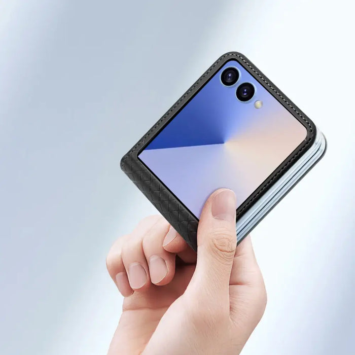 Dux Ducis Bril Case за Samsung Galaxy Z Flip 7 - черен