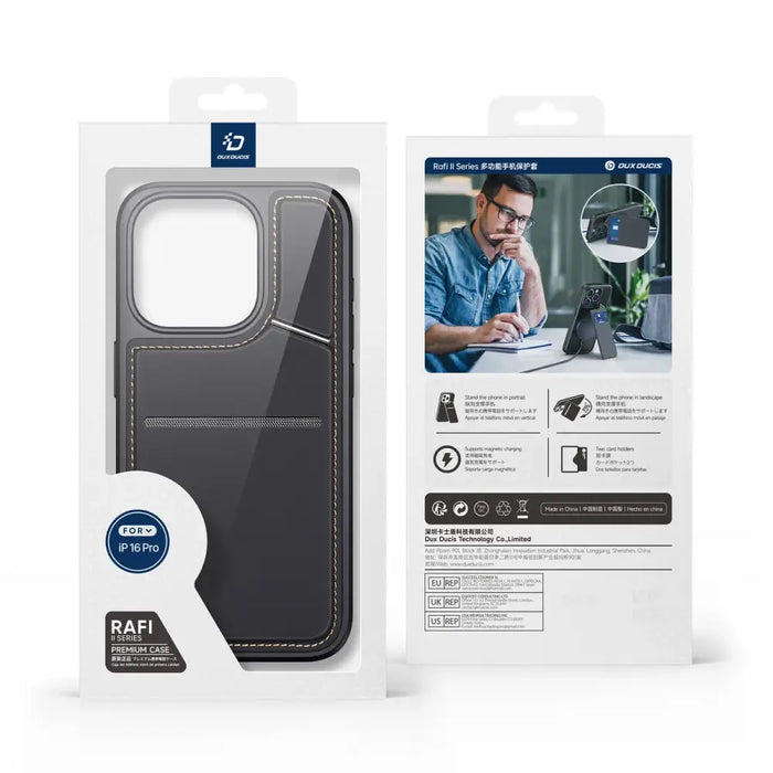 Dux Ducis Rafi II Mag Case с MagSafe за iPhone 16 Pro