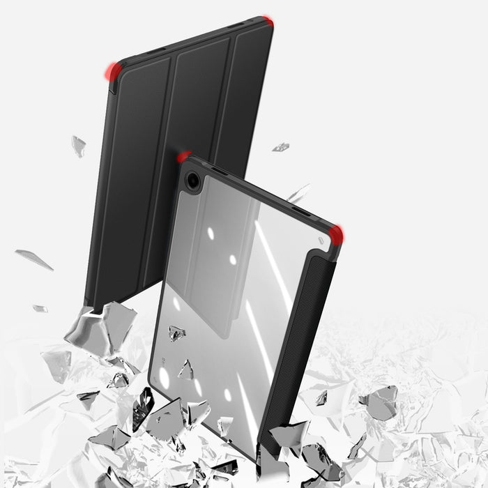 Кейс Dux Ducis Toby Armored Flip за Samsung Galaxy Tab A11 Plus/A9 Plus - черен