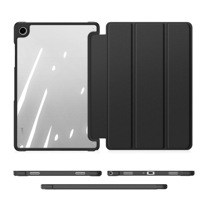 Кейс Dux Ducis Toby Armored Flip за Samsung Galaxy Tab A11 Plus/A9 Plus - черен