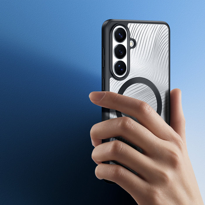 Калъф Dux Ducis Aimo Mag за Samsung S26, съвместим с MagSafe - черен