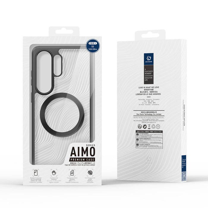 Калъф Dux Ducis Aimo Mag за Samsung S26 Ultra, съвместим с MagSafe - черен