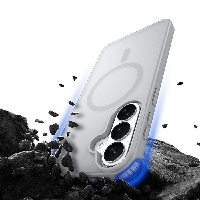 Dux Ducis Yind MagSafe съвместим калъф за Samsung S26 - сив