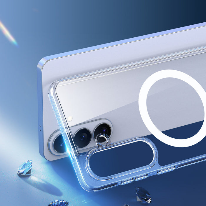 Калъф Dux Ducis Clin Mag, съвместим с MagSafe за Samsung S26 - прозрачен