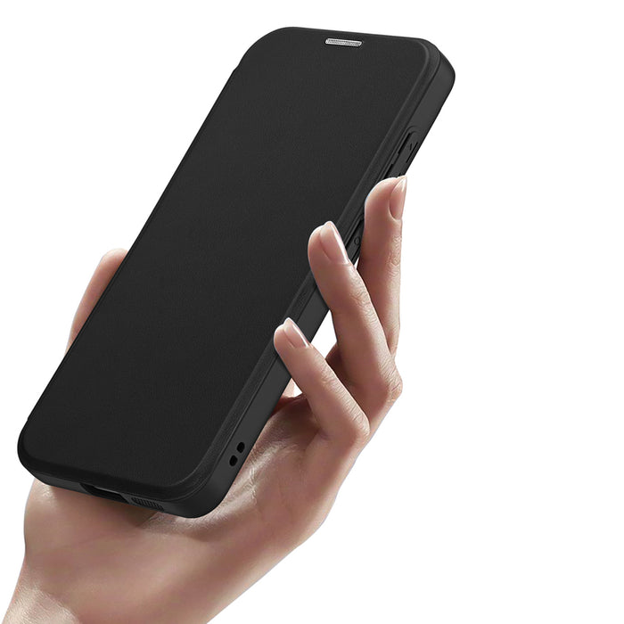 Калъф-портфейл Dux Ducis Skin X Pro, съвместим с MagSafe, за Samsung Galaxy S26+ - черен