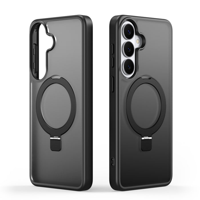 Калъф Dux Ducis Yind за Samsung Galaxy S26 със стойка, съвместим с MagSafe - черен