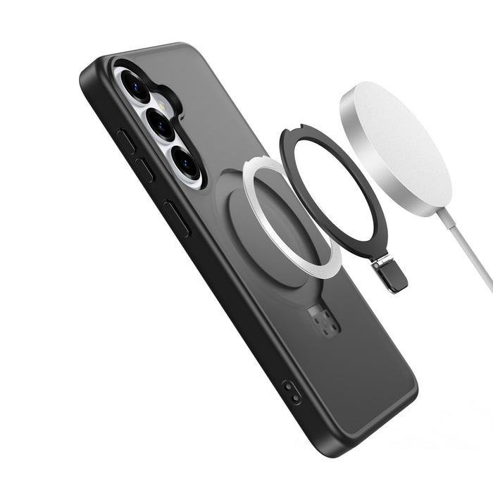 Калъф Dux Ducis Yind за Samsung Galaxy S26 със стойка, съвместим с MagSafe - черен