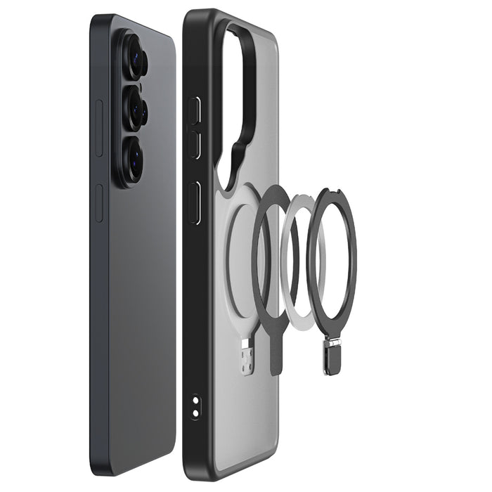 Калъф Dux Ducis Yind за Samsung Galaxy S26 Ultra със стойка, съвместим с MagSafe - черен