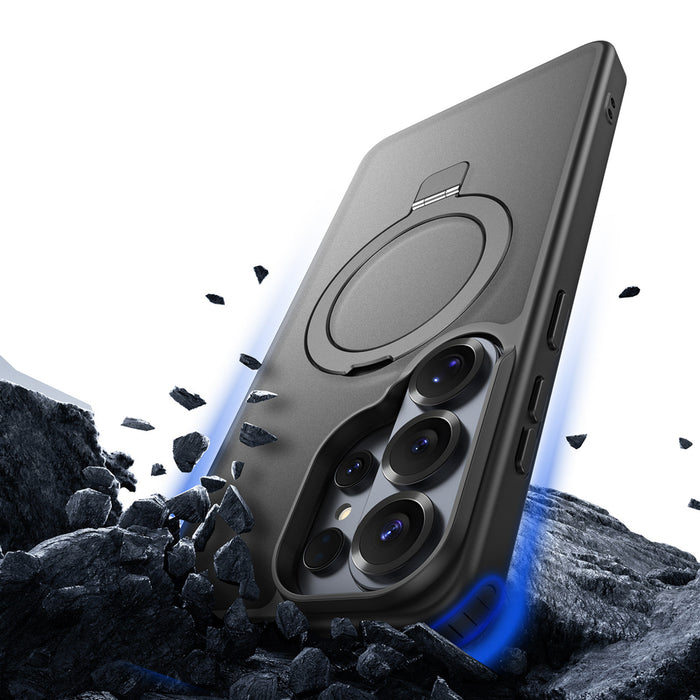 Калъф Dux Ducis Yind за Samsung Galaxy S26 Ultra със стойка, съвместим с MagSafe - черен