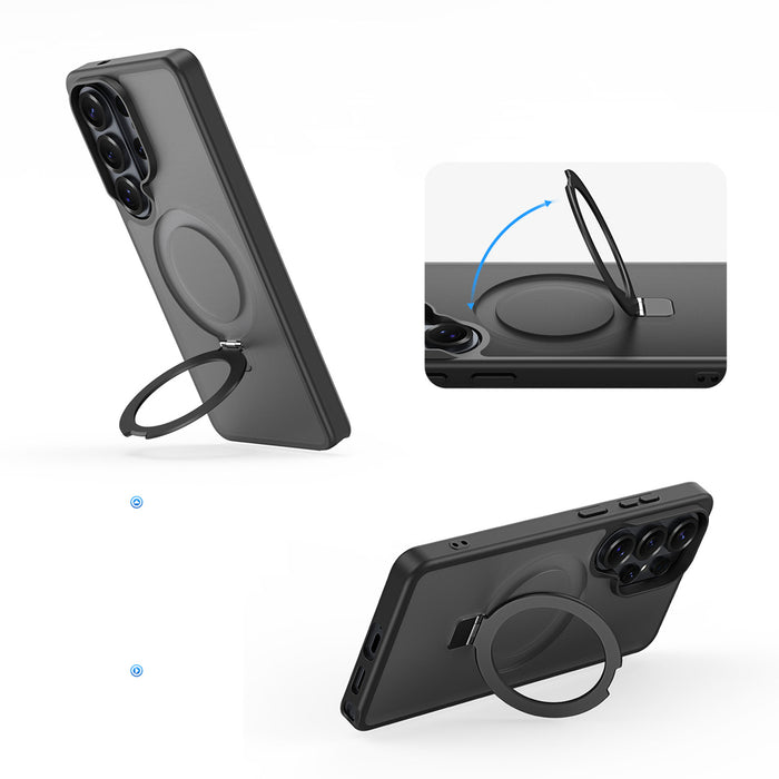 Калъф Dux Ducis Yind за Samsung Galaxy S26 Ultra със стойка, съвместим с MagSafe - черен