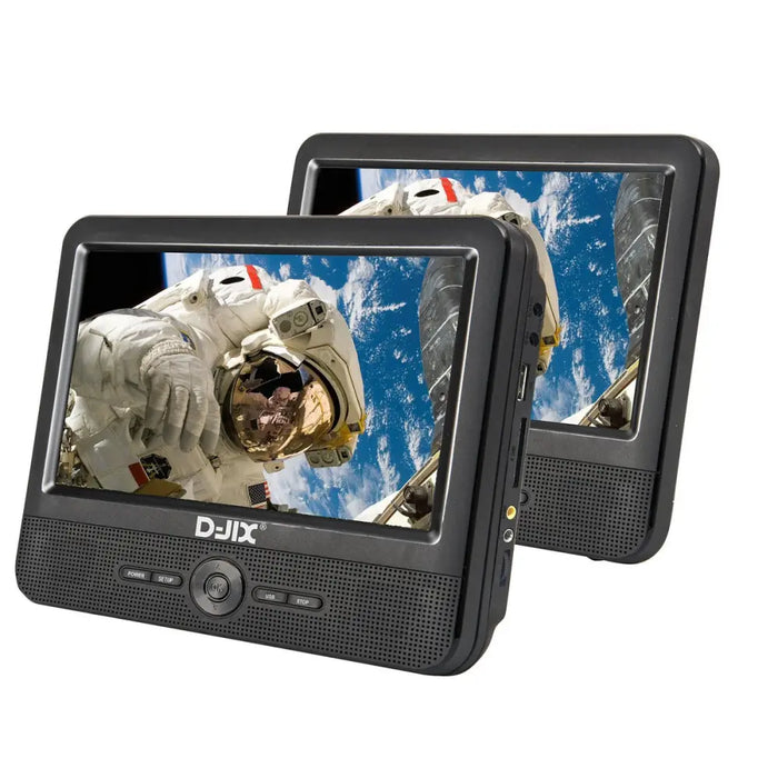 DVD плейър D-JIX PVS 906-50SM 9’’ 800 x 480 px