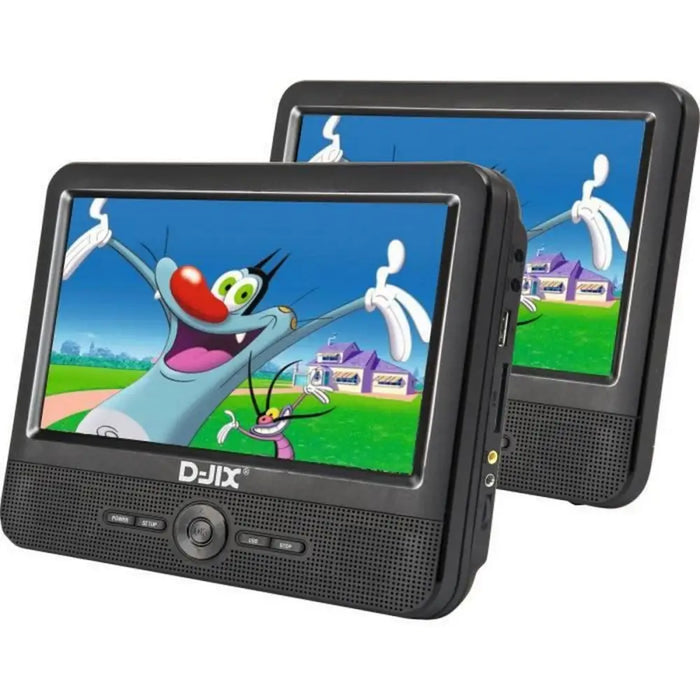 DVD плейър D-JIX PVS 906-50SM 9’’ 800 x 480 px