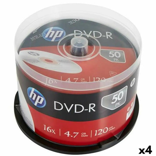 DVD-R HP 4,7 GB 16x 50 Части (4 броя)