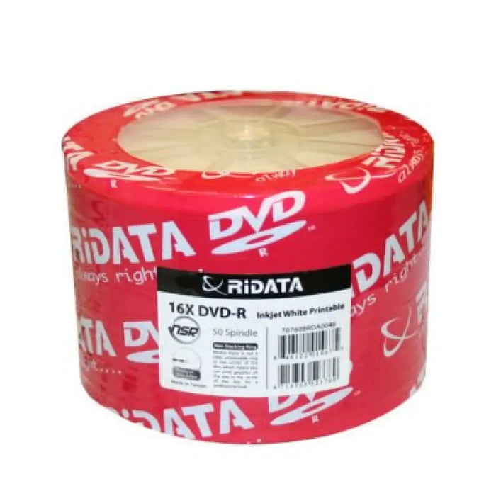 DVD-R RIDATA PRINTABLE 4.7Gb./16X (bulk 50 pcs)