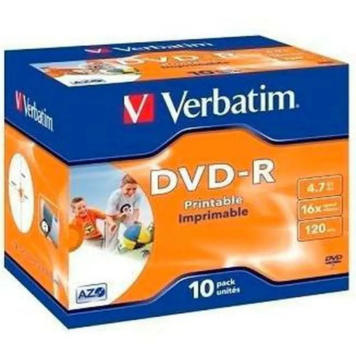 DVD-R Verbatim 4,7 GB 16x 10 Части (10 броя)