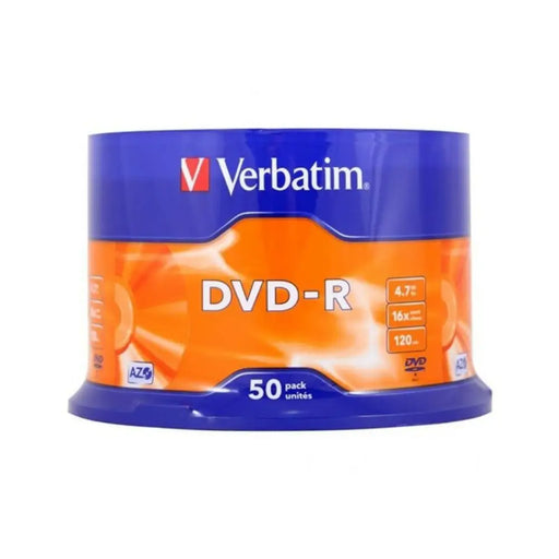 DVD-R Verbatim 4,7 GB 16x 50 Части (4 броя)