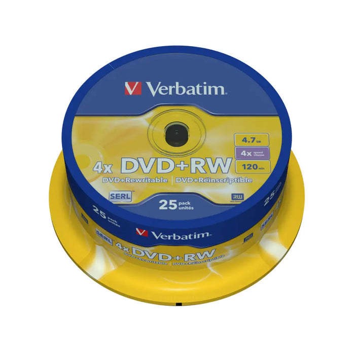 DVD + RW Verbatim 43489 4,7 GB